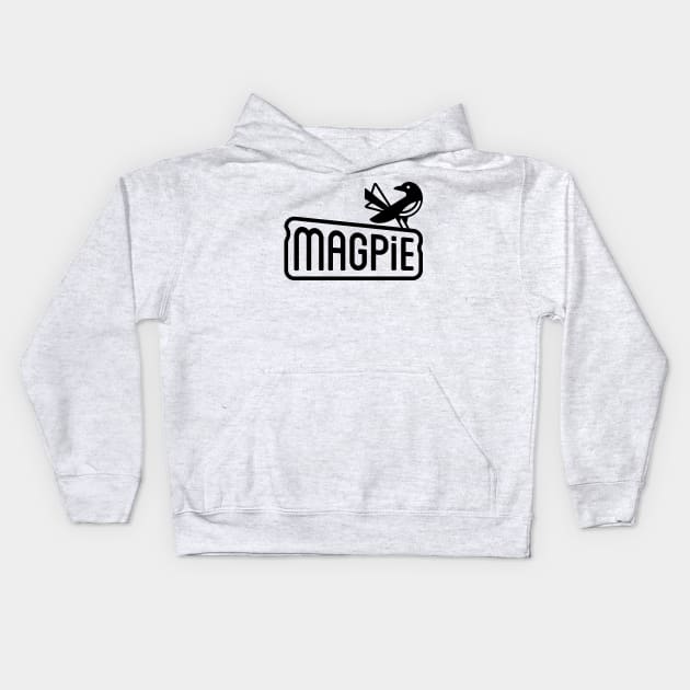 Magpie Kids Hoodie by chriswrecker